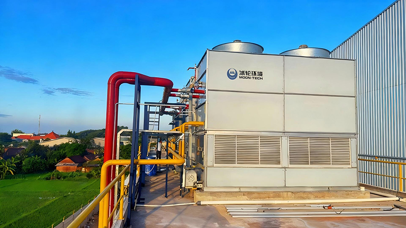 Proyecto de almacenamiento frigorífico para Mandiri Logistics, Indonesia