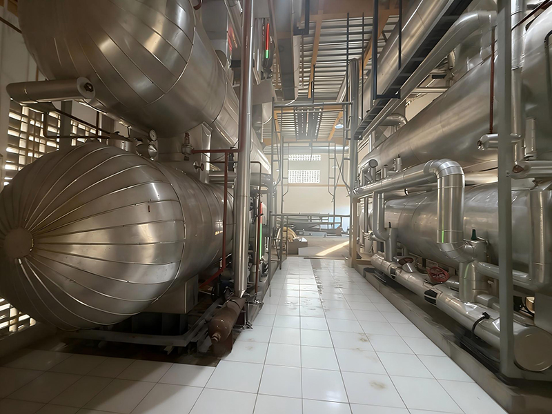 Proyecto de almacenamiento frigorífico para Mandiri Logistics, Indonesia