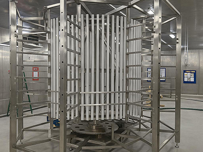 Proyecto de bajador en espiral para Top Fresh, Malasia