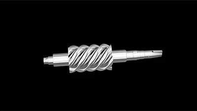 Compresor de tornillo para refrigeración de una etapa de tipo abierto